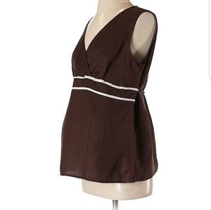 Motherhood Maternity linen top size S